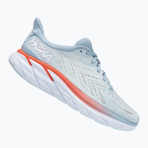 Дамски обувки за бягане HOKA Clifton 8 Wide blue fog/plein air