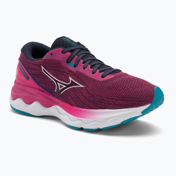 Дамски обувки за бягане Mizuno Skyrise 3 pink peacock/white/algiers blue