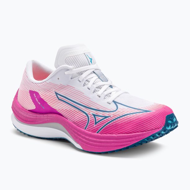 Дамски обувки за бягане Mizuno Wave Rebellion Flash white/silver/807 c