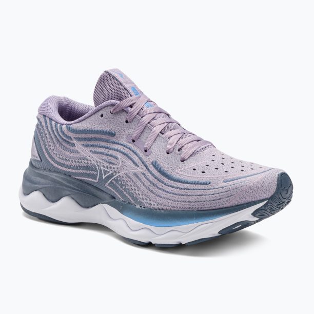 Дамски обувки за бягане Mizuno Wave Skyrise 4 wisteria/white/chinablue