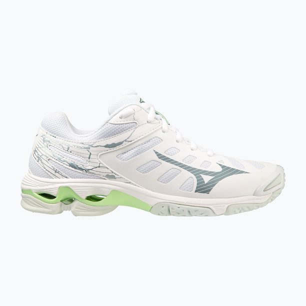 Дамски обувки за волейбол Mizuno Wave Voltage white / glacial ridge / pati