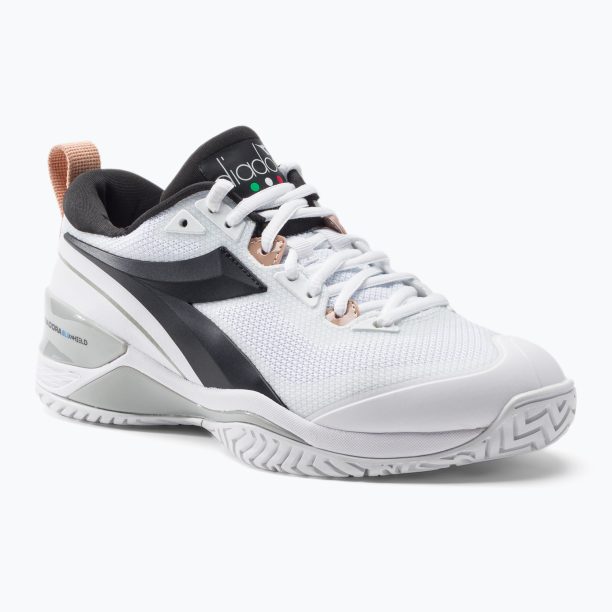 Дамски обувки за тенис Diadora Speed Blushield 5 AG white and black DD-101.176941