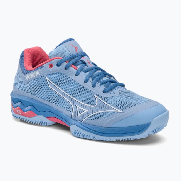 Дамски обувки за тенис Mizuno Wave Exceed Light CC blue 61GC222121