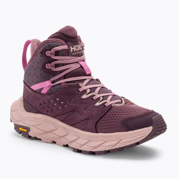 Дамски обувки за трекинг HOKA Anacapa Breeze Mid raisin/pale mauve