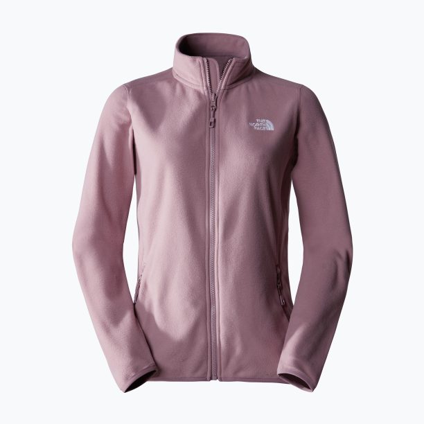 Дамски поларен суитшърт The North Face 100 Glacier Fz fawn grey