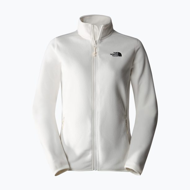 Дамски поларен суитшърт The North Face 100 Glacier Fz gardenia white