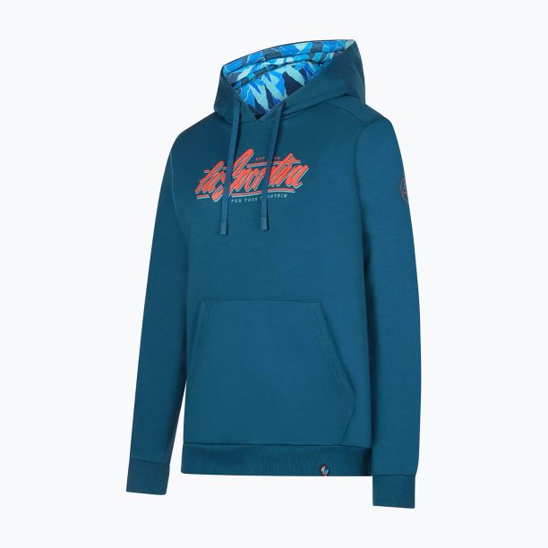 Дамски потник за трекинг La Sportiva Retro Hoody storm blue