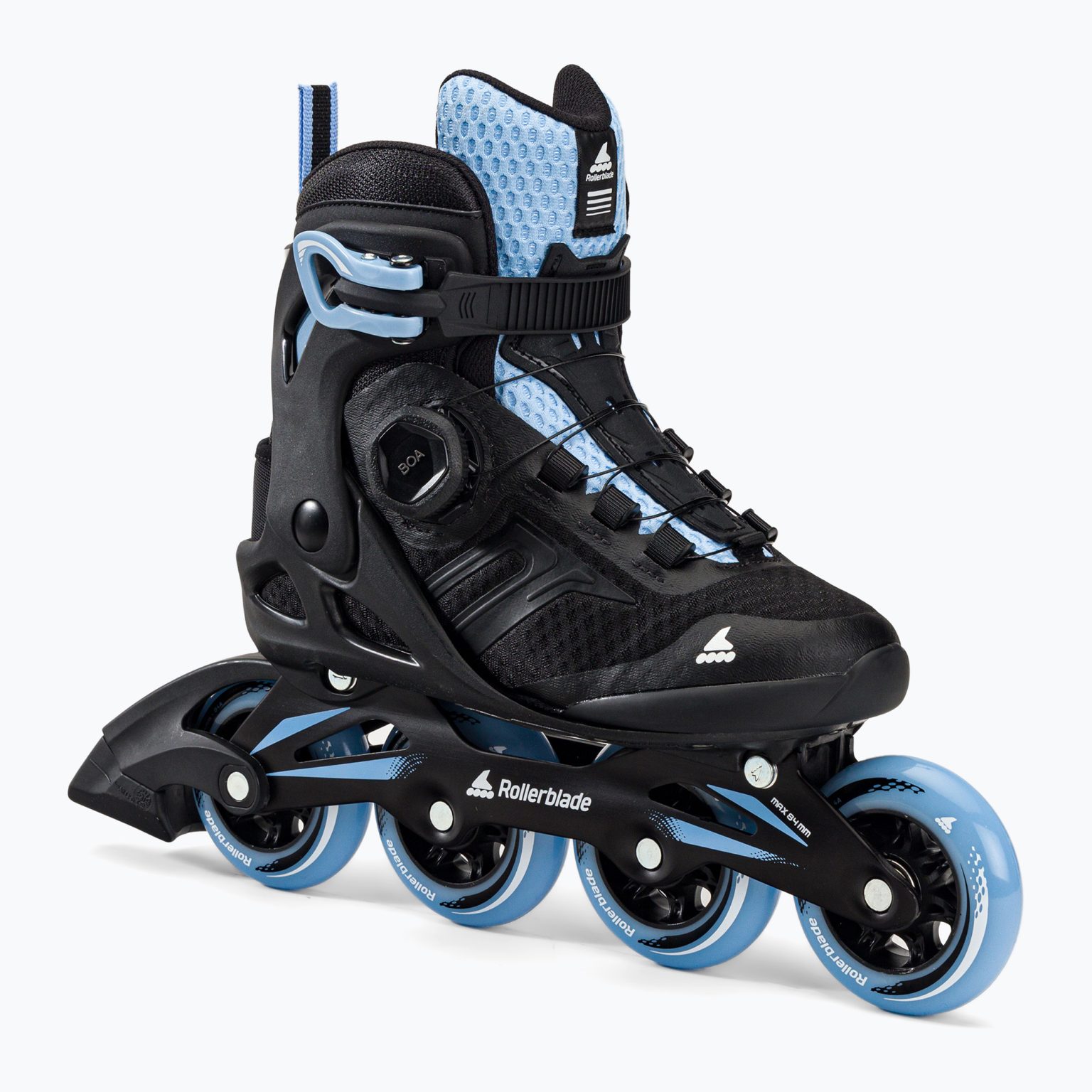 Дамски ролкови кънки Rollerblade Macroblade 84 BOA black-blue 07370700092