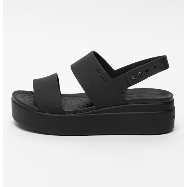 Дамски сандали Brooklyn Low Wedge  BMBlack - 110561 Crocs