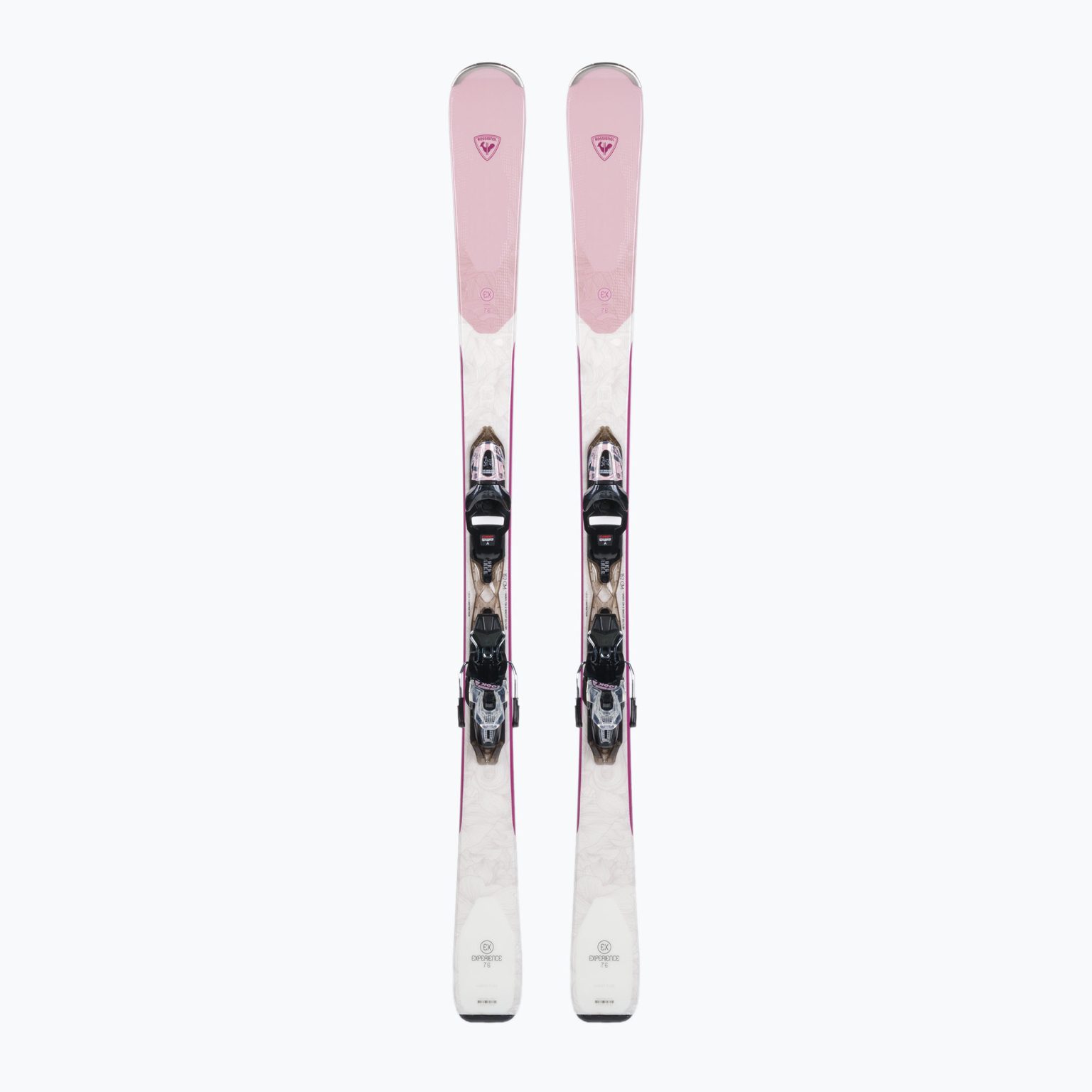 Дамски ски за спускане Rossignol Experience 76 + XP10 pink/white