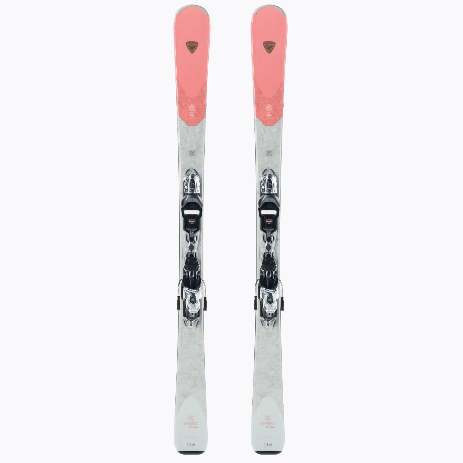 Дамски ски за спускане Rossignol Experience 80 CA + XP11 pink/white