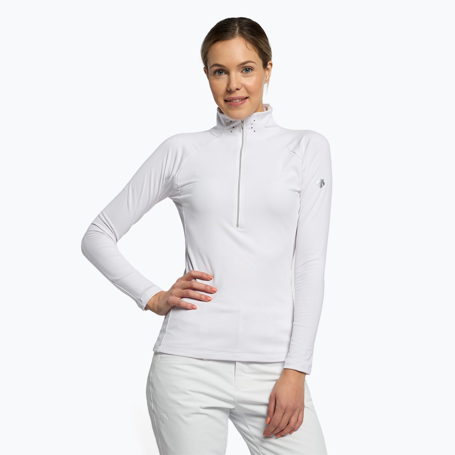 Дамски ски суитшърт Descente Sylvia 14 white DWWUGB25