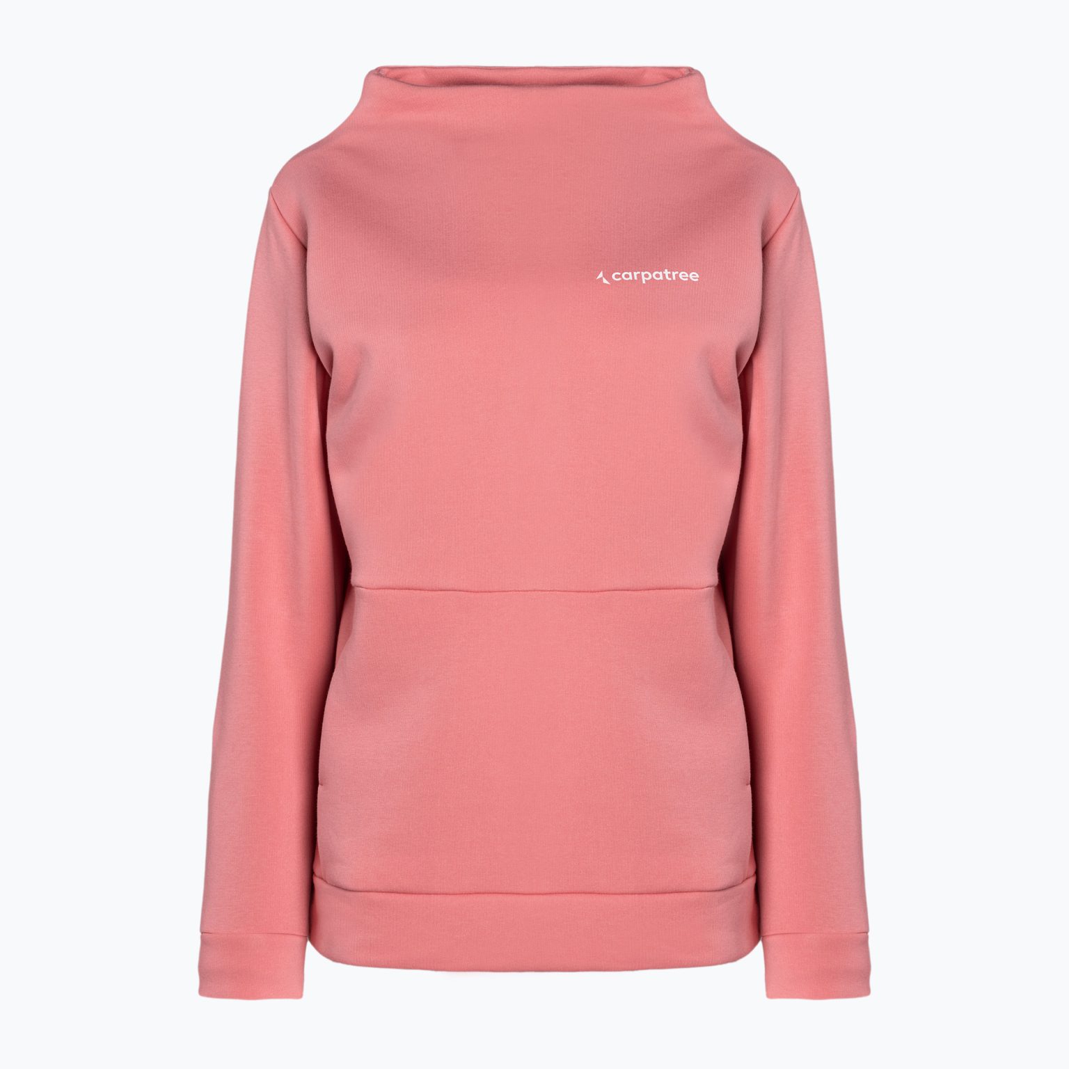 Дамски суитшърт Carpatree Funnel Neck Pink CPW-FUS-1043-PI