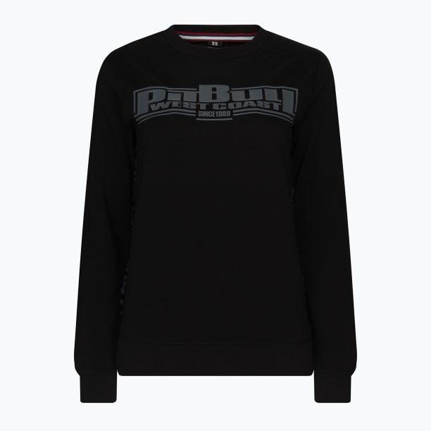 Дамски суитшърт Pitbull West Coast Crewneck F.Terry „Boxing" black