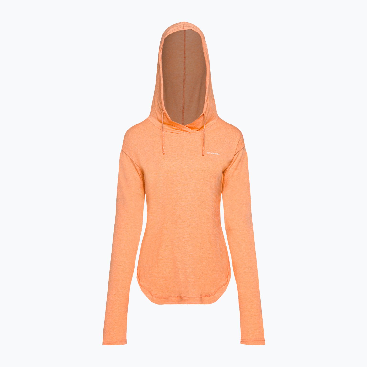 Дамски суитшърт за трекинг на Columbia Sun Trek EU Hooded Pullover orange 1981541