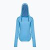 Дамски суитшърт за трекинг на Columbia Sun Trek EU Pullover с качулка blue 1981541