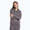 Дамски суитшърт за тренировки New Balance Relentless Performance Fleece Full Zip сив WJ13174