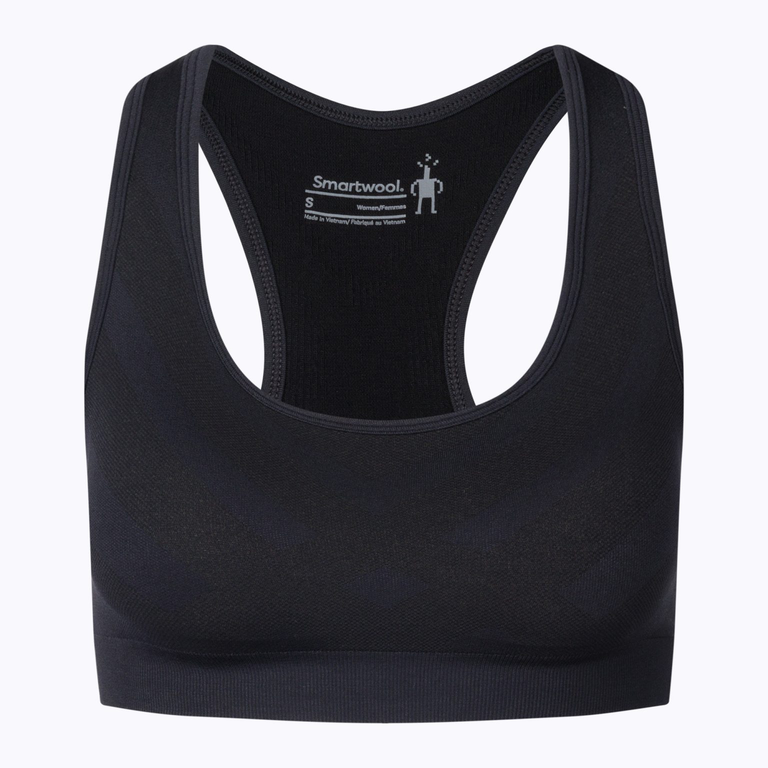 Дамски сутиен Smartwool Seamless Racerback Bra black 00846