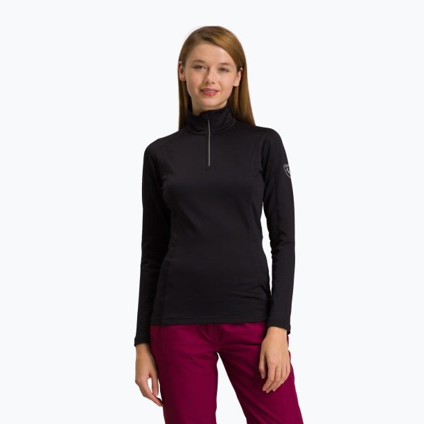 Дамски термо потник Rossignol Classique 1/2 Zip black