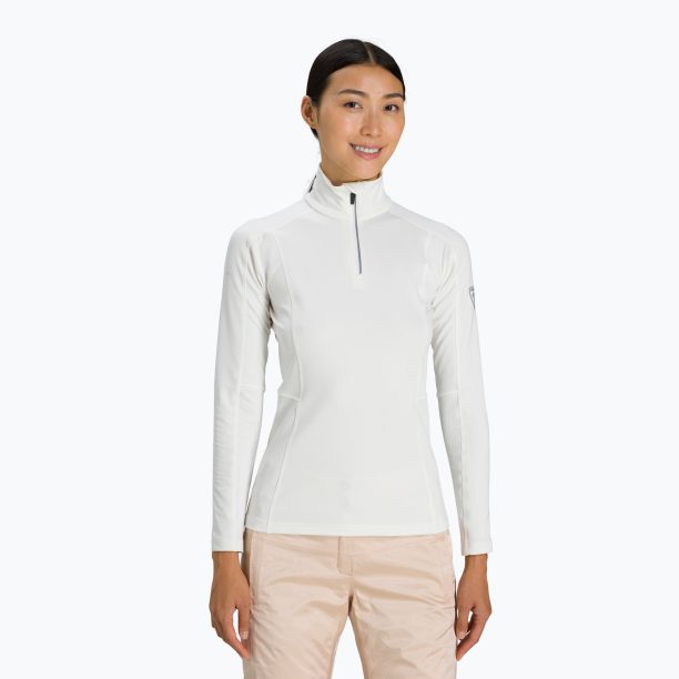 Дамски термо потник Rossignol Classique 1/2 Zip white