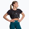 Дамски топ Gymshark KK Twins Raw Crop Top black/grey