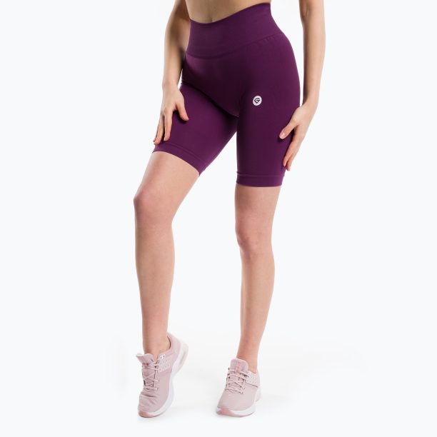 Дамски шорти за тренировка Gym Glamour Flexible Violet 439