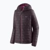 Дамско изолирано яке Patagonia Nano Puff Hoody obsidian plum