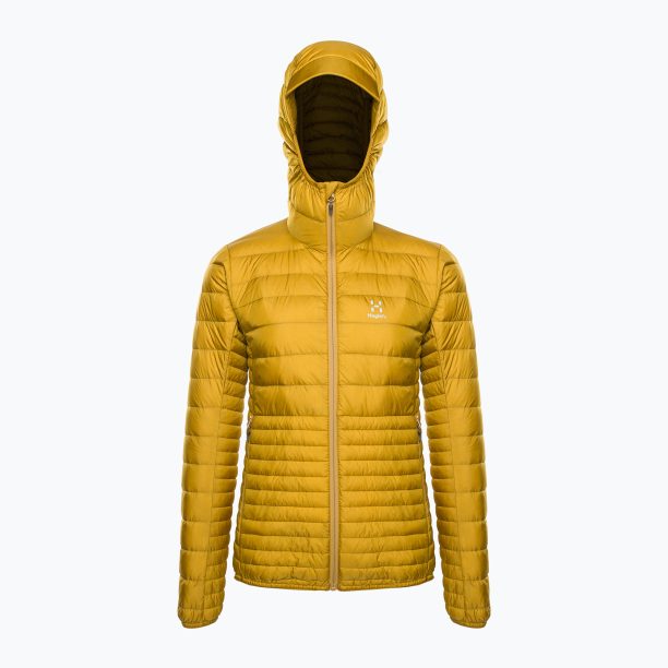 Дамско пухено яке Haglöfs Micro Nordic Down Hood yellow 6050484Q4010