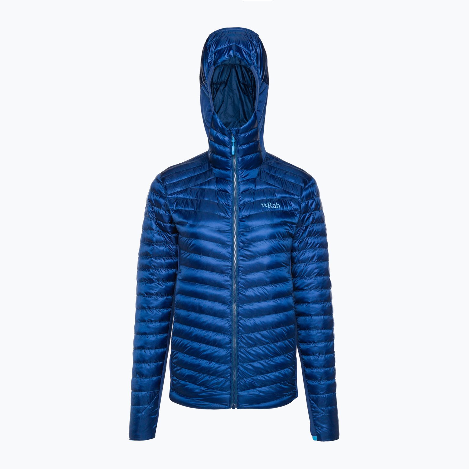 Дамско пухено яке Rab Cirrus Flex 2.0 Hoody blue QIO-69