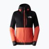 Дамско пухено яке The North Face Dawn Turn Hybrid Ventrix Hoodie radiant orange/black/asphalt grey