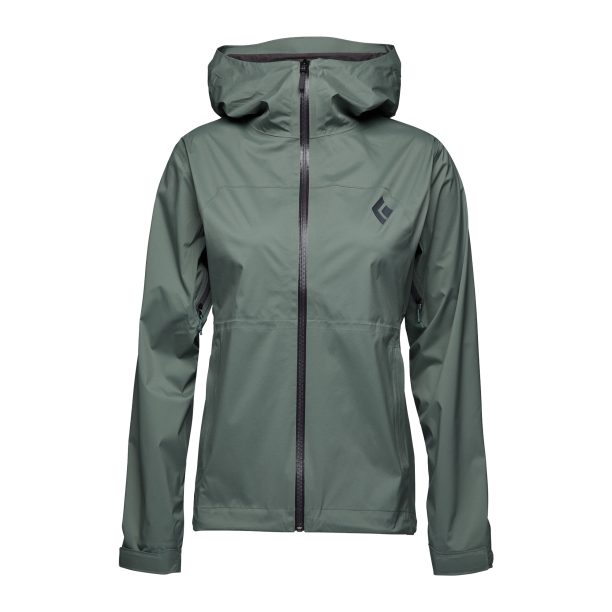 Дамско яке Black Diamond Stormline Stretch Rain Jacket Green APM6973053LRG1