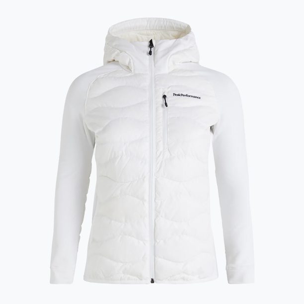 Дамско яке Peak Performance Helium Down Hybrid Hood Jacket White G77848100