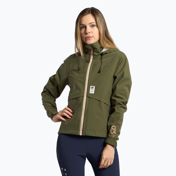 Дамско яке за много спортове Maloja W'S KranzmoosM green 32145-1-0560