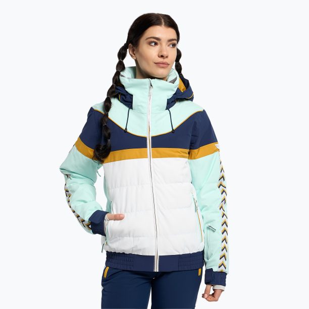 Дамско яке за сноуборд ROXY Peak Chic Insulated 2021 fair aqua