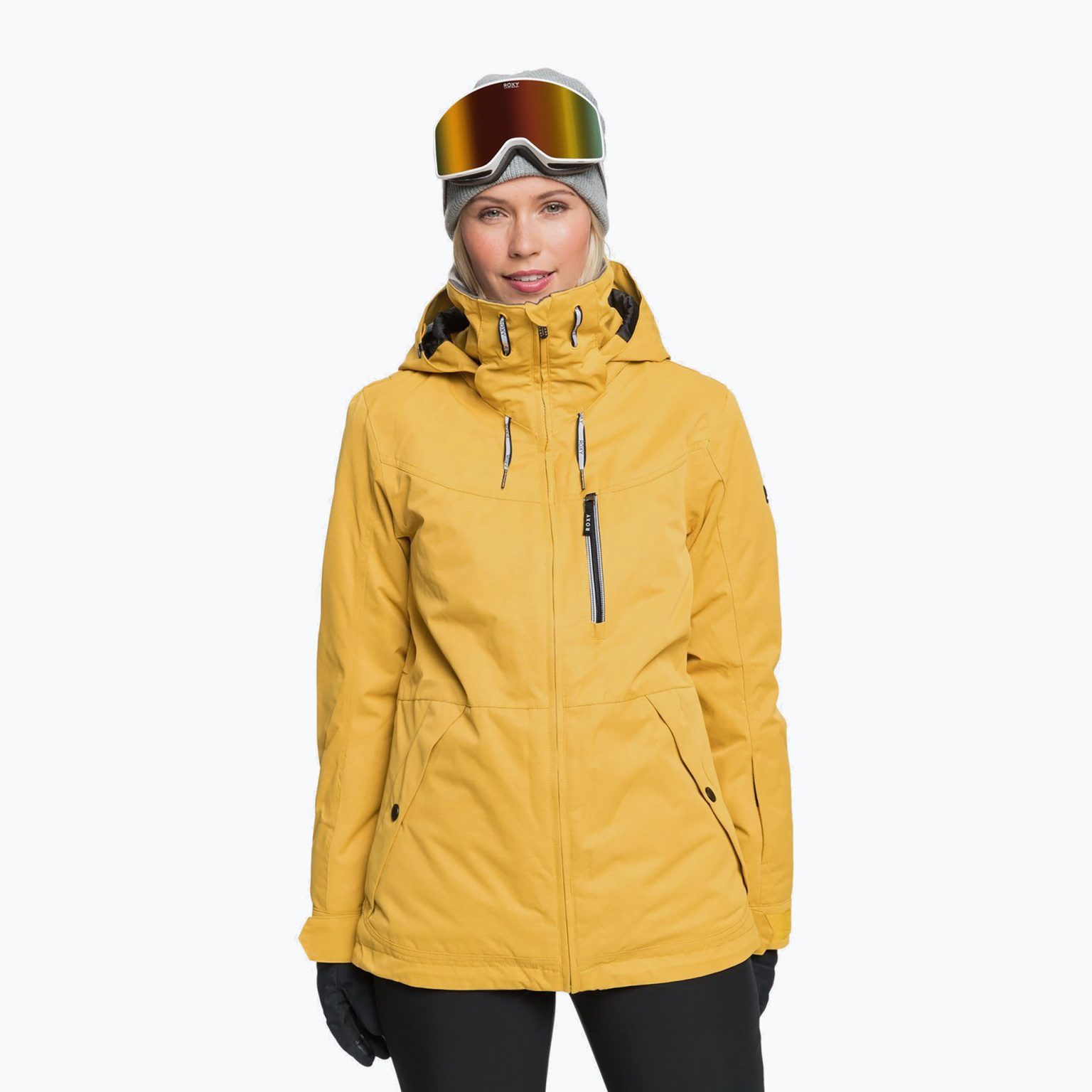 Дамско яке за сноуборд ROXY Presence Parka 2021 golden