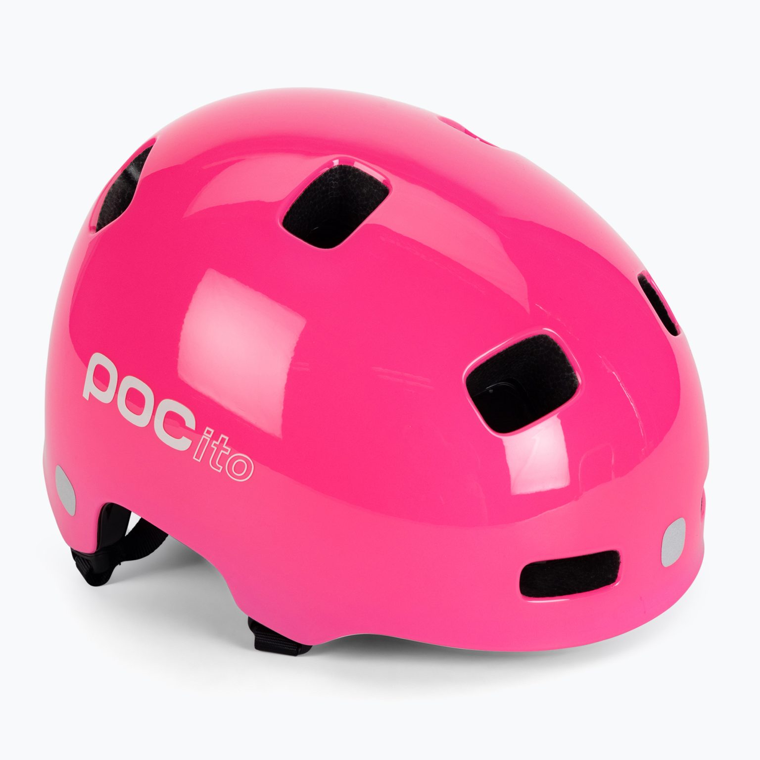 Детска велосипедна каска POC POCito Crane MIPS fluorescent pink