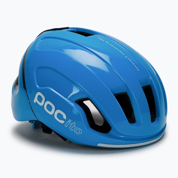 Детска велосипедна каска POC POCito Omne MIPS fluorescent blue