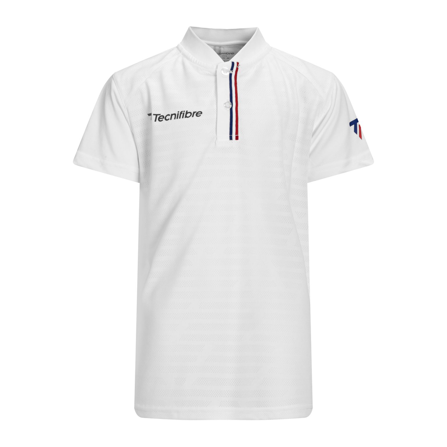 Детска тениска Tecnifibre Polo white 22F3VE F3