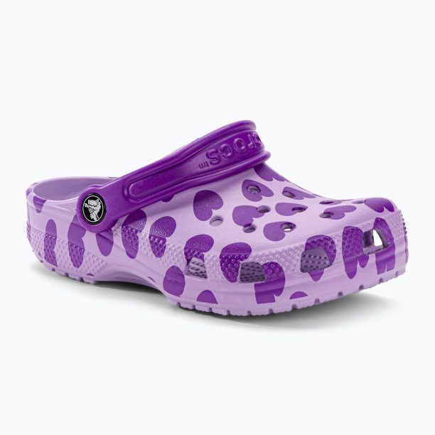 Детски Crocs Classic Easy Icon Clog лавандула