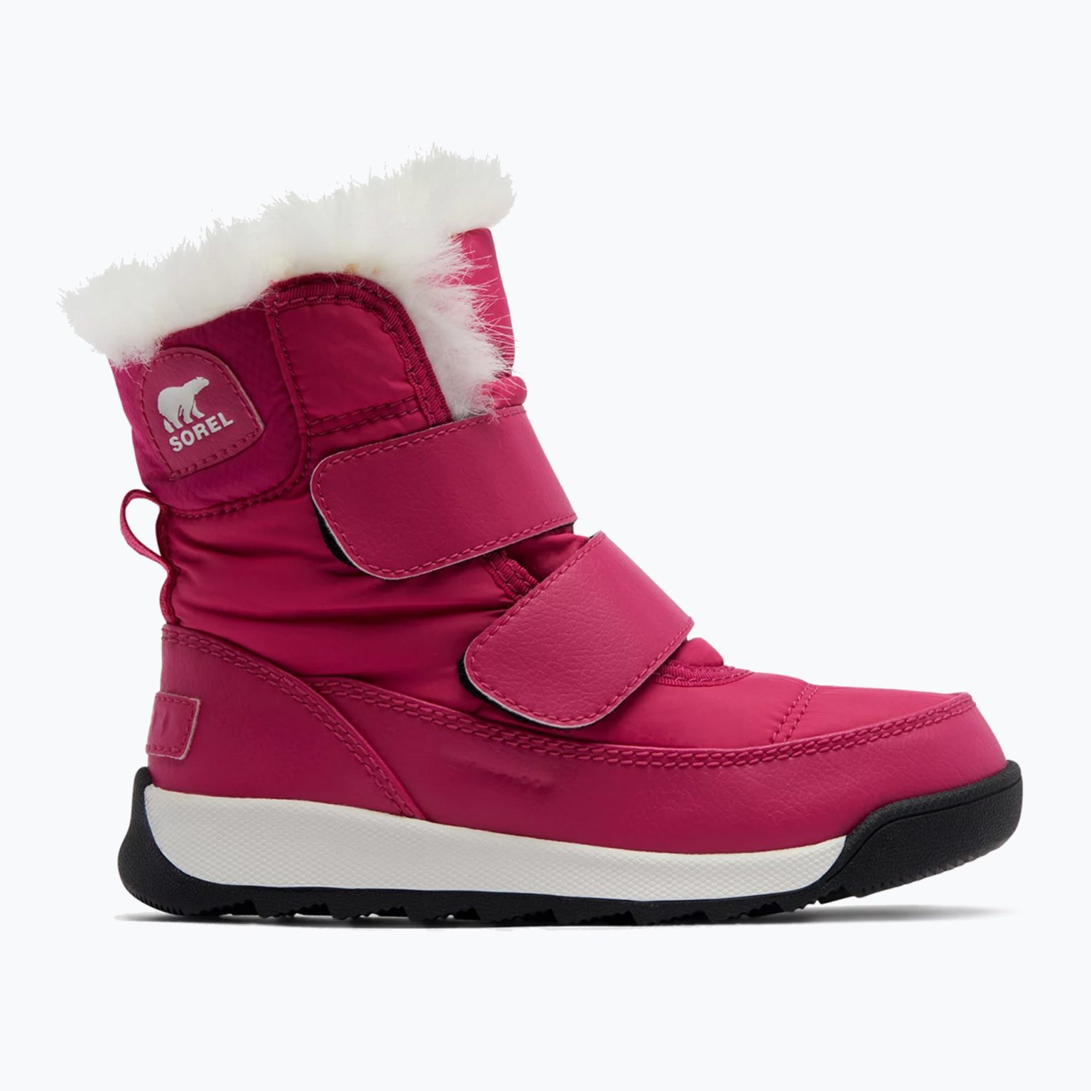 Детски ботуши за трекинг Sorel Whitney II Strap Wp cactus pink/black