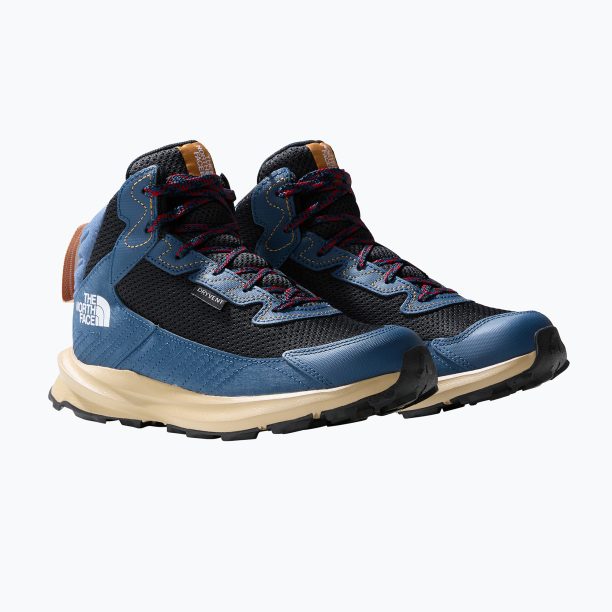 Детски ботуши за трекинг The North Face Fastpack Hiker Mid Wp shady blue/white