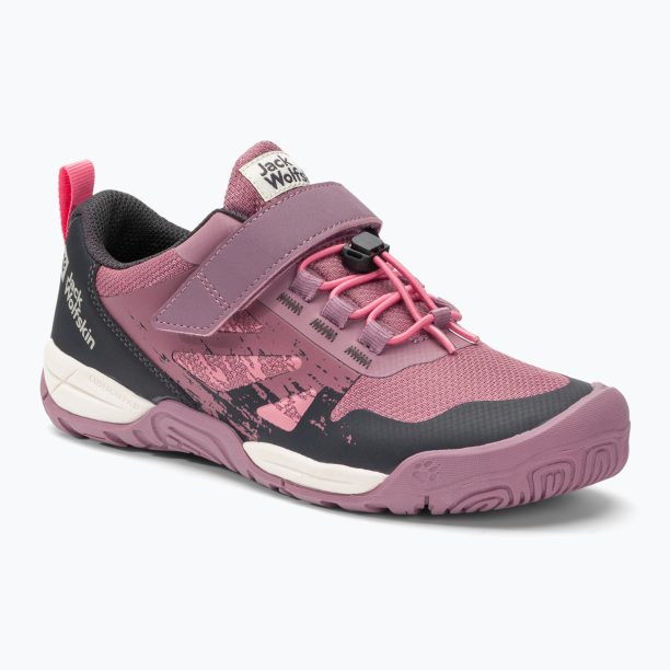 Детски ботуши за трекинг Vili Action Low pink 4056851 на Jack Wolfskin