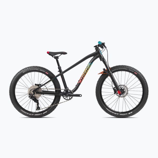 Детски велосипед Orbea Laufey 24 H10 2023 black rainbow