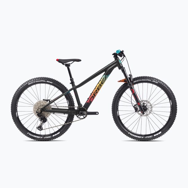 Детски велосипед Orbea Laufey 27 H10 2023 черен мат/дъга