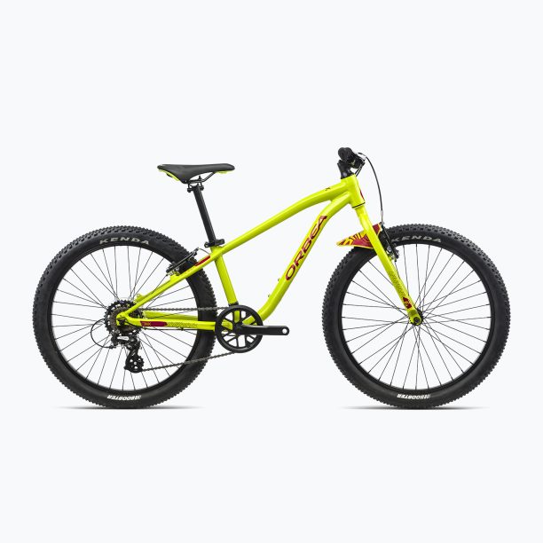 Детски велосипед Orbea MX 24 Dirt 2023 лайм зелено/червена диня