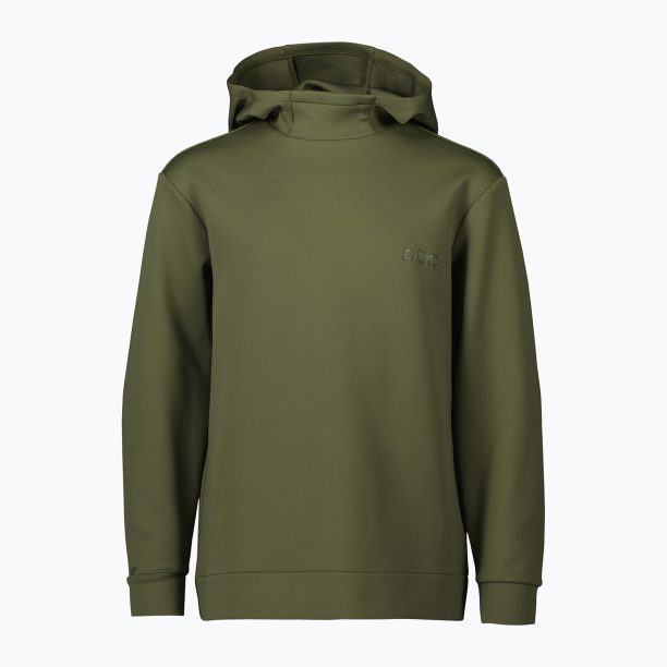 Детски велосипеден суитчър POC Essential MTB Hoodie epidote green