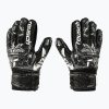 Детски вратарски ръкавици Reusch Attrakt Resist Finger Support Junior черни 5372610-7700