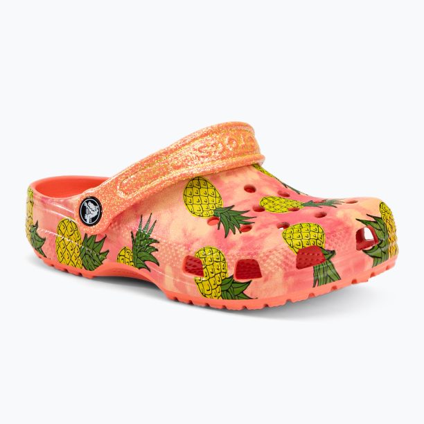 Детски джапанки Crocs Classic Pool Party Clog K orange 207826-83E