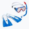 Детски комплект за гмуркане с шнорхел Aqualung Hero Set white and blue SV1160940