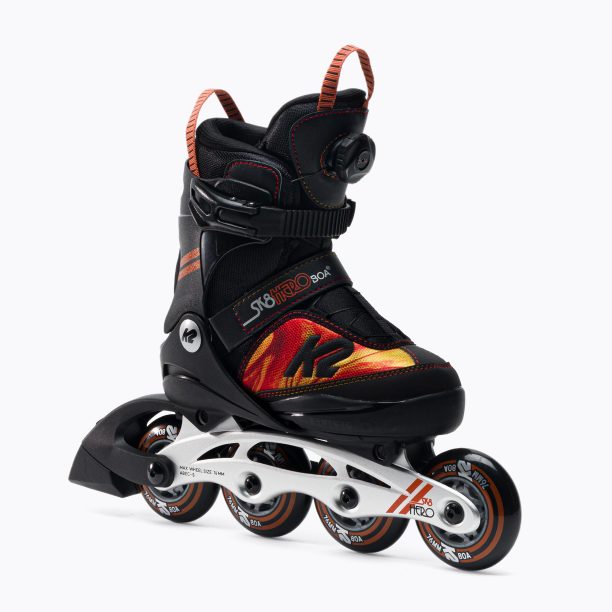 Детски кънки K2 Sk8 Hero Boa Alu black 30F0118